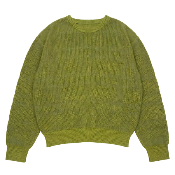 Moss Green Knitted Sweater